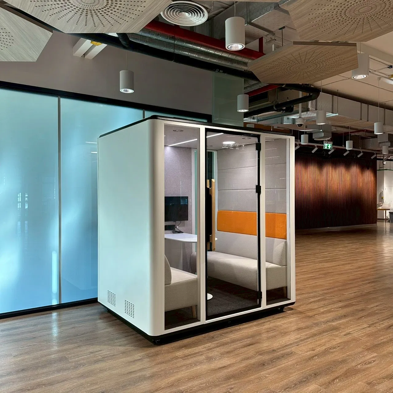 Hot Selling Prefabricated Movable Silence Meeting Pod for Office or House Use