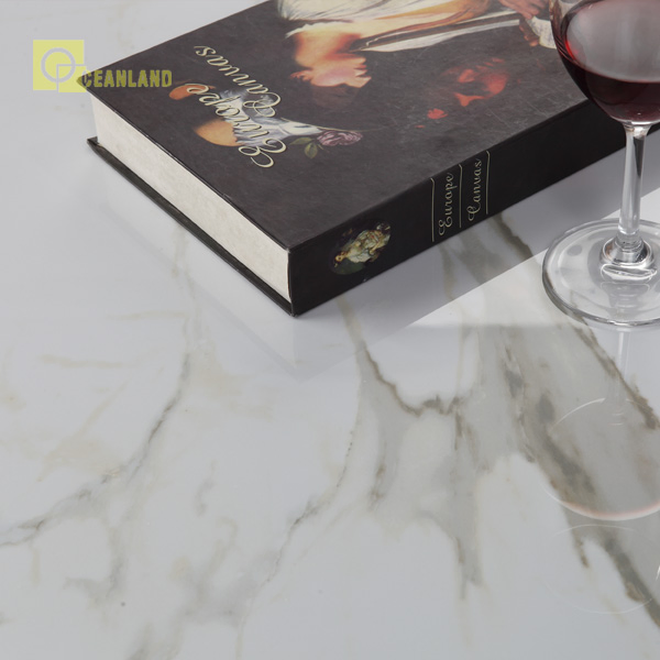 Белая глянцевая керамогранитная плитка для пола 600x600 мм