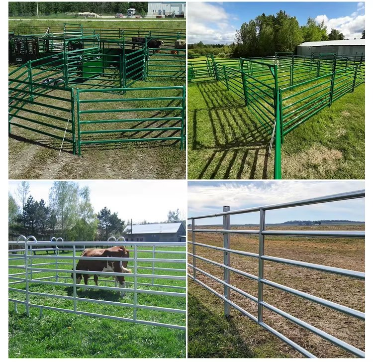 Wholesale High Quality Galvanized Cattle Sheep Farm Yard Panel Livestock Fence