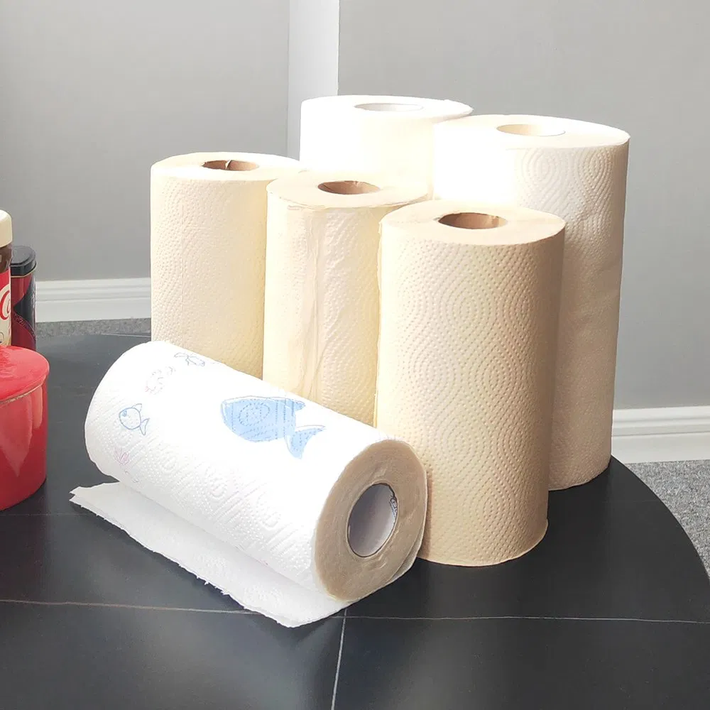 Panda Bamboo Luxury High Quality Kitchen Paper Roll