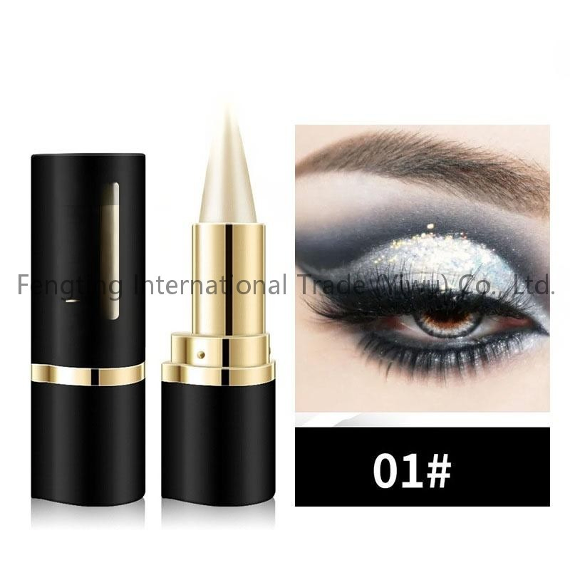 Custom Makeup Longlasting Waterproof Eyeshadow High Pigment Bling Eyeliner Pencil