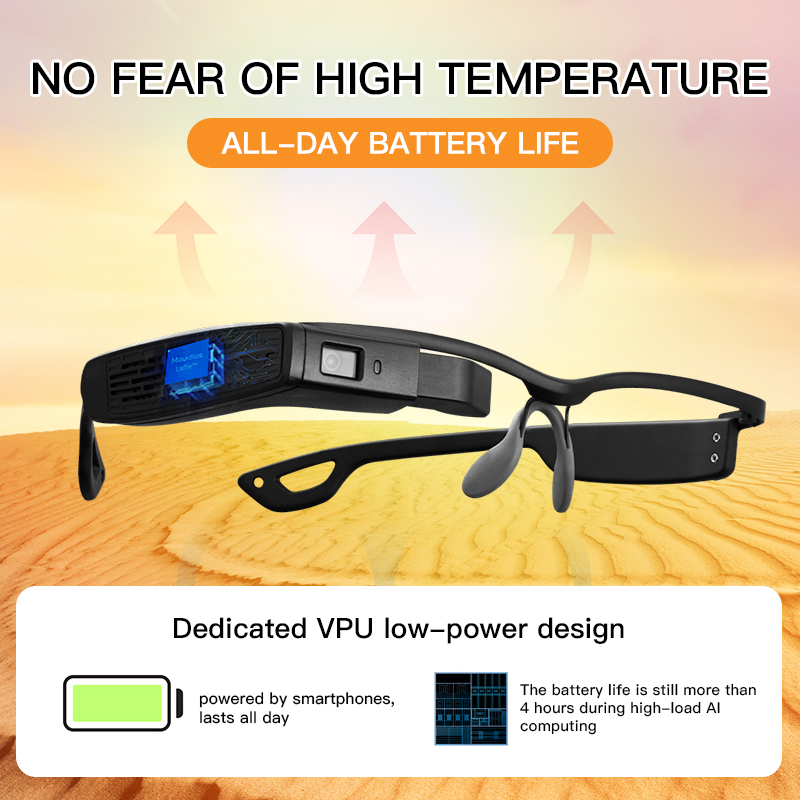 Ar Glasses Portable Ar Smart Glasses Lightweight HD