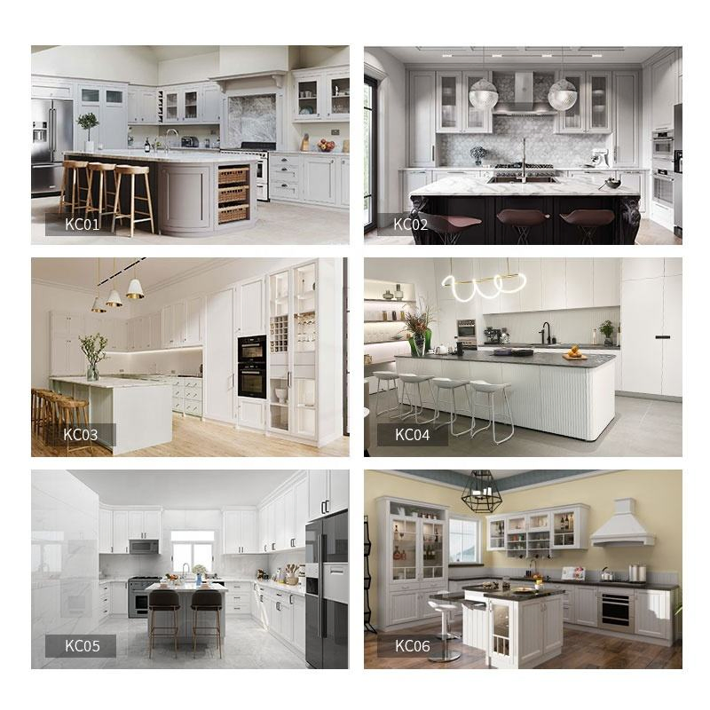 Modern Marble Style Sintered Stone White Color Kitchen Cabinet Countertop
