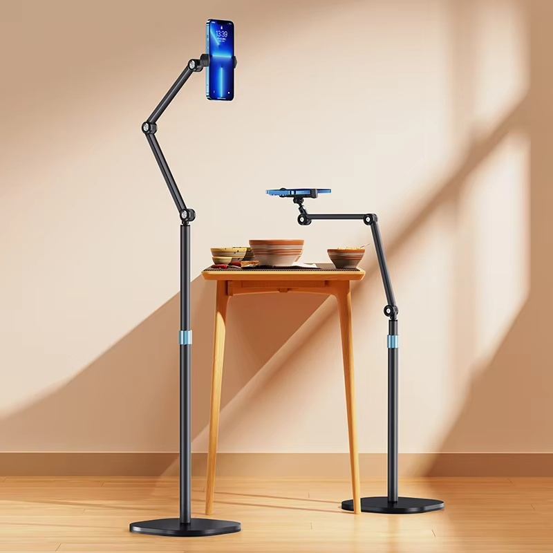 Напольная стойка для телефона и планшета, 360° регулировка