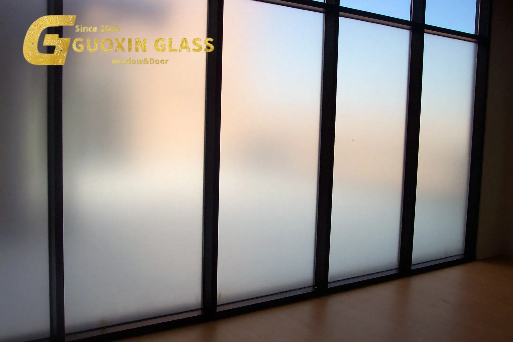 3mm-12mm 1830mmx2440mm Frosted Sandblasted Glass for Windows