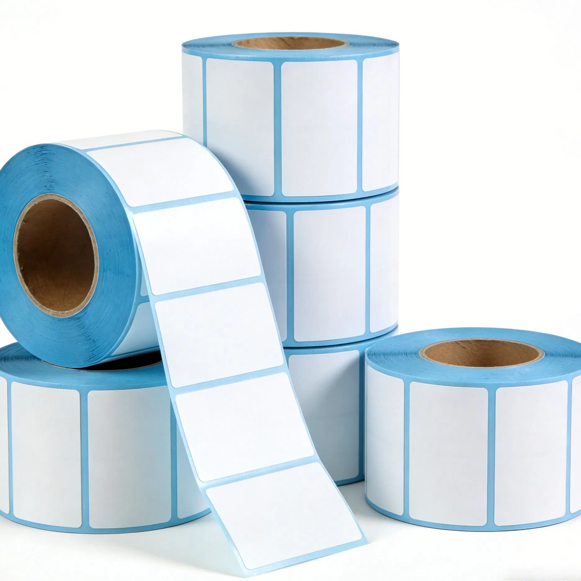 Three-Proof Thermal Self-Adhesive Label Paper for Supermarket (customizable in size)