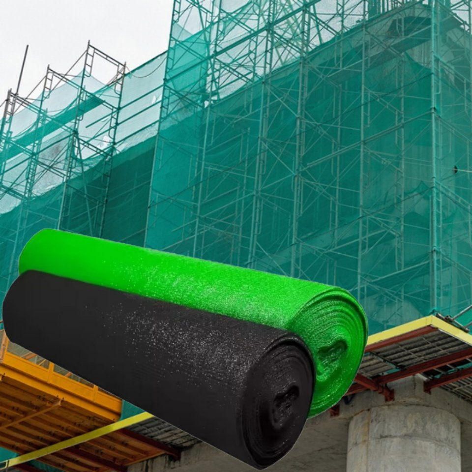 Heavy-Duty Weather-Resistant Safety Net for Construction Site Security