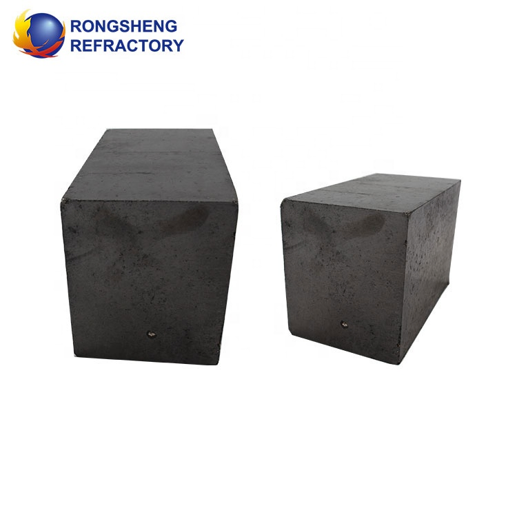 Fired Fused MGO Fire Bricks Refractory Magnesite Magnesia Carbon Brick for Glass Furnaces