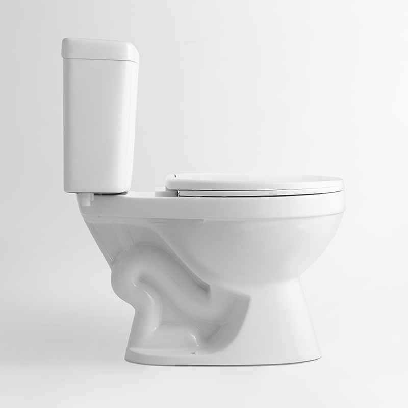 Made in China Ceramic Wc Toilet Luxury Sanitary Ware Rimless P Trap Toilet Watermark Toilet Bowl Ceramica Water Clos Two Pieces Toilet