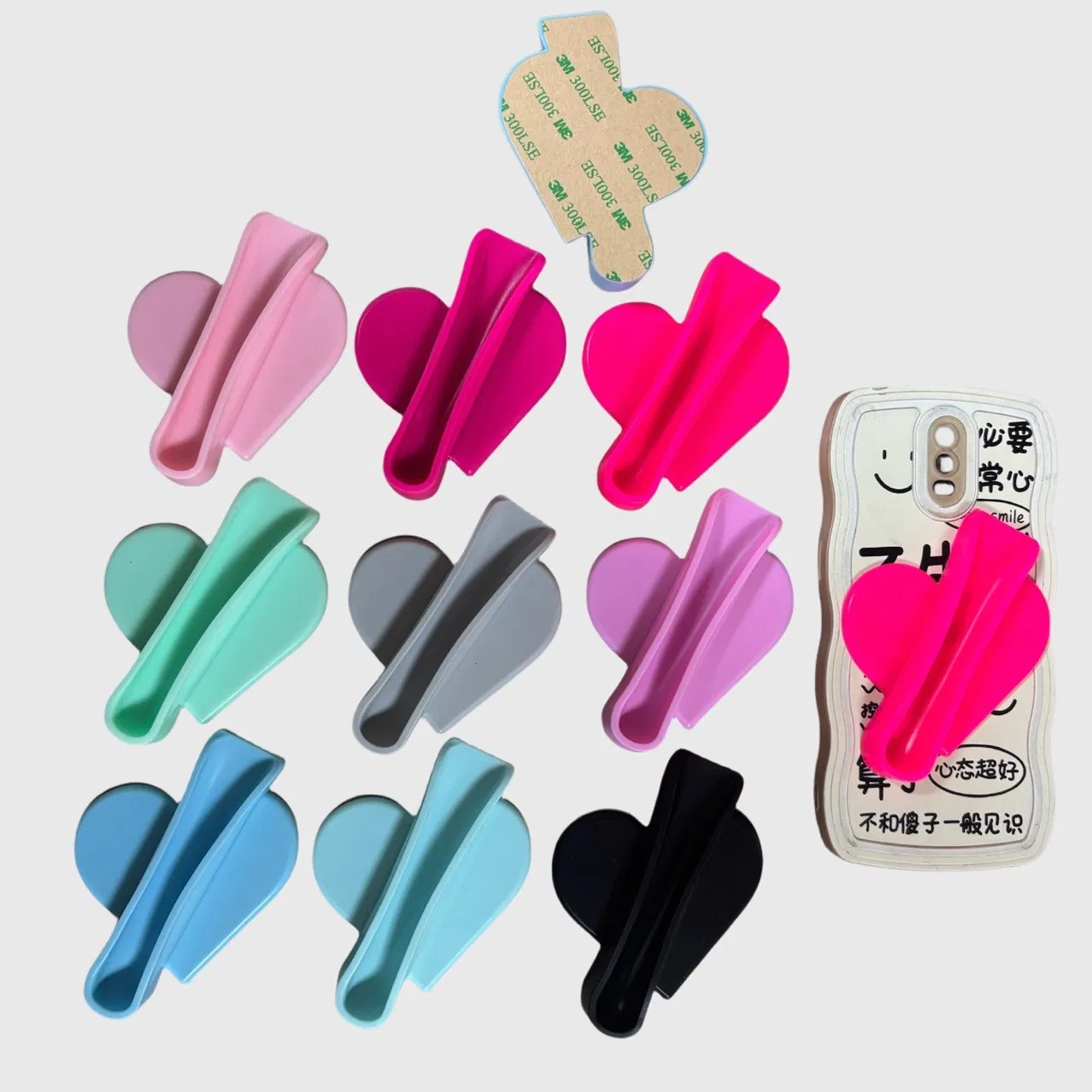 Cute & Functional! Silicone Lipstick Lip Balm Phone Stand- Stylish & Convenient