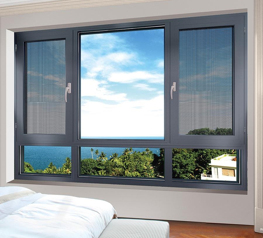 Warm Stylish Casement High-Quality Thermal Insulation Impact-Resistant Aluminum Glass Window