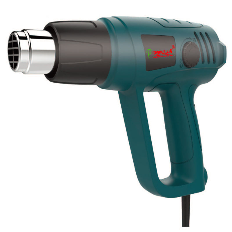 Ipopulus RF12-A2X 220V-240V 2000W Light Comfortable Hot Air Gun/ Heat Gun with Continuous Temperature Control