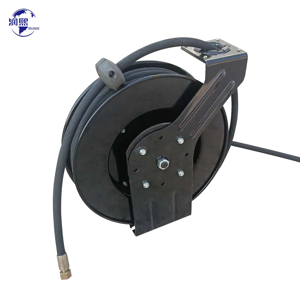 Steel Wall Mount Garden Harvester Water High Pressure Hose Reel