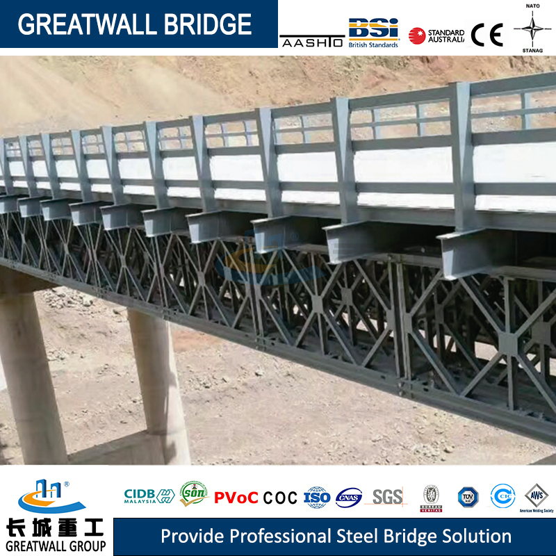 Prefabricated Deck Bridge for Multispans Trestle Bridge and Easy Installing Factory Price