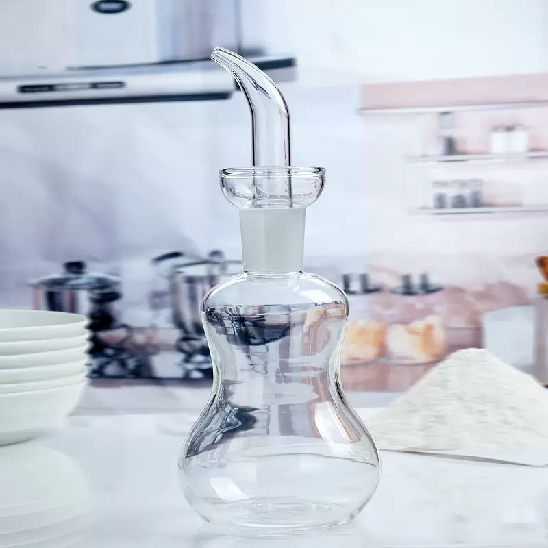 Manufacturers Directly Supply Heat-Resistant Glass Oil Pot Creative Oil Vinegar Bottle Kitchen Supplies Household Glass Oil Pot