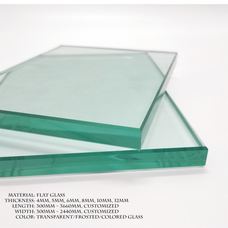 Scale Tempered Glass Customize Dimension and Edge