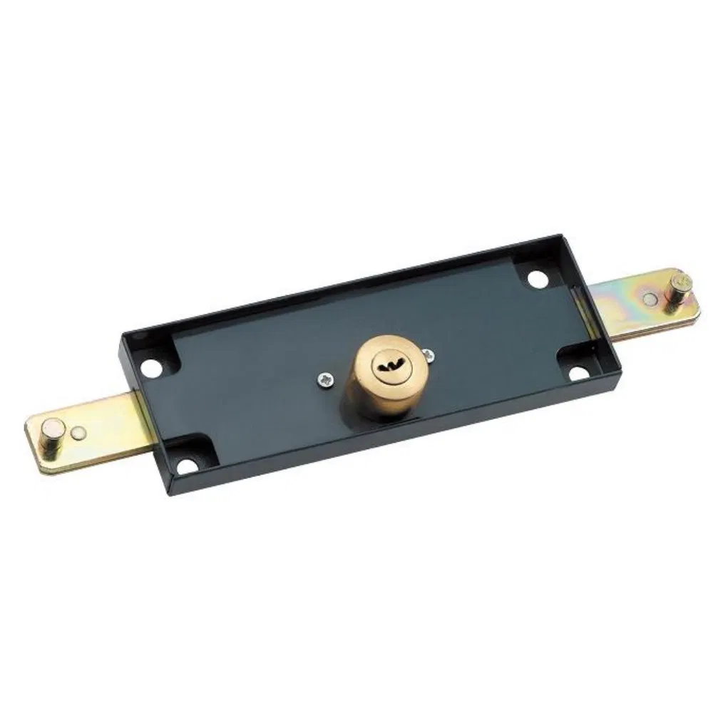 SL201 Iron Key Brass Cylinder Center Roller Shutter Lock