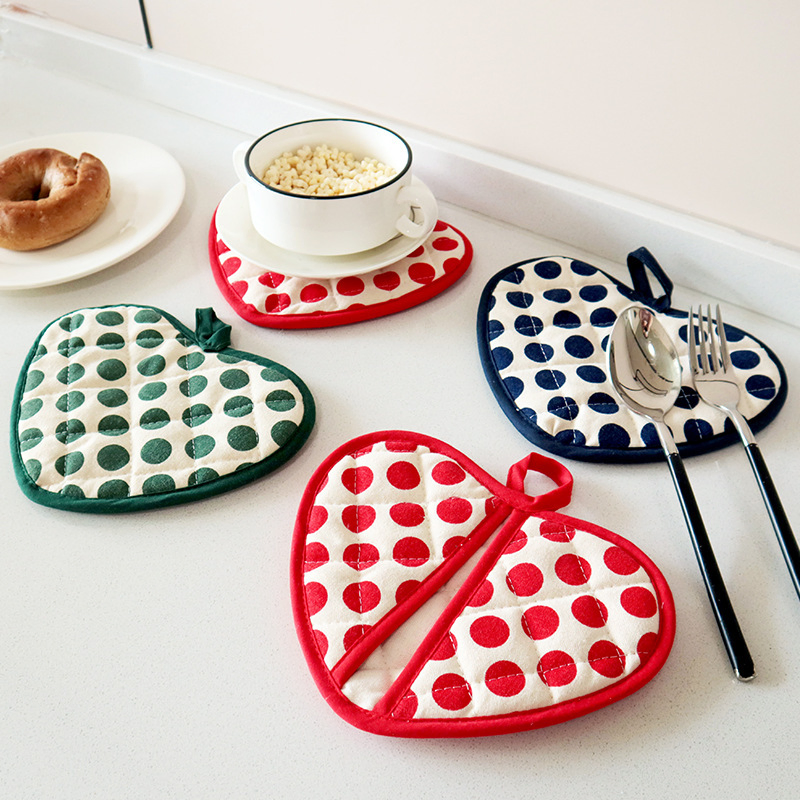 Esun Two-in-One Heat Resistant Mini Oven Mitts Kitchen Gloves for Cooking