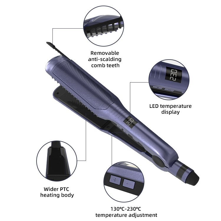 Flat Straightener, Wireless Ceramic Floating Plate, Curling Iron, Private Label, Customized Wholesale