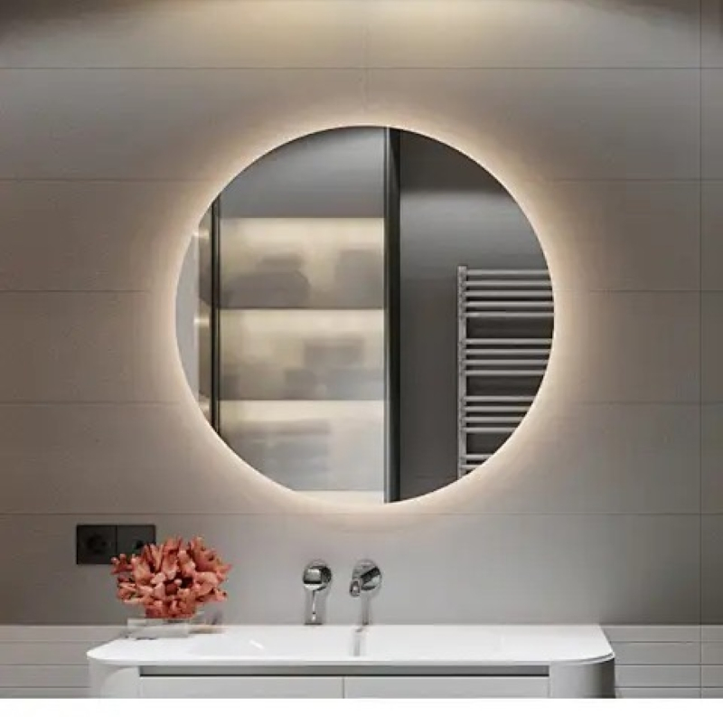 5mm Smart Mirror Wall Mounted with 4000K Color Temperature for Modern Homes