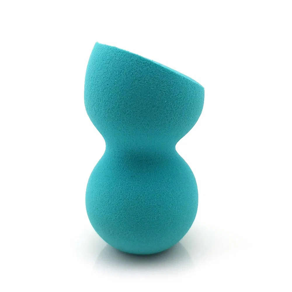 Special Shaped Oblique Cut Get Larger When Wet Which Hydrophilic Polyurethane Material Foundation Sponge