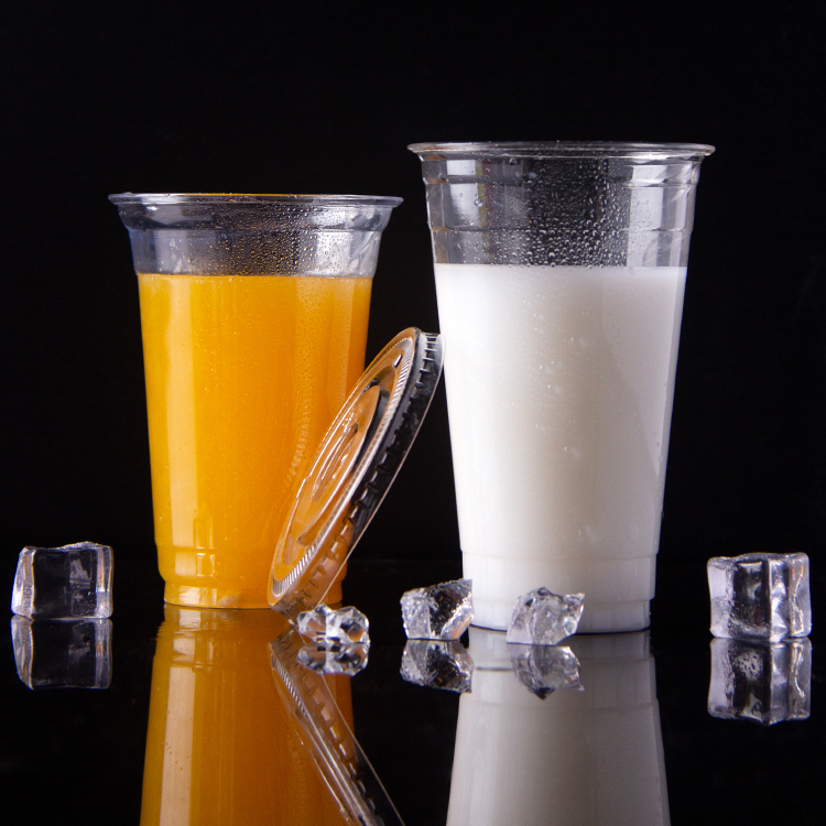 1000 Pack of 12oz and 16oz Clear Plastic Drinking Cups