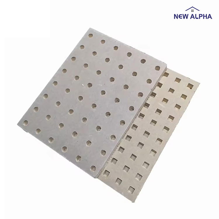 Wholesale Price Acoustic Gypsum Ceiling Tiles for Ceiling and Wall Partition