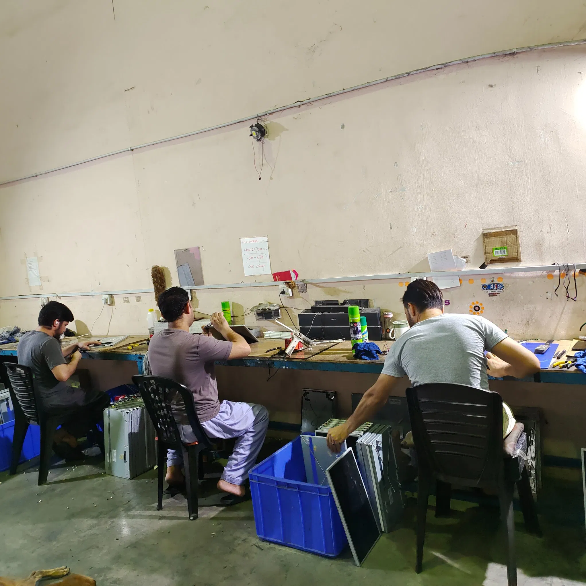 Refurbished LCD Panel Used Screen TV Monitor Standard Change Back Light Film Label 15"17"19"20"22"23"23.6"27" Screen