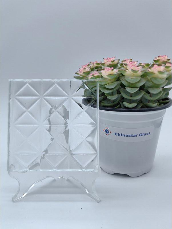 Shandong Qingdao Fused Hot Melt Building Glass for Windoors and Doors/Partitions/Background Glass/Curtain Wall