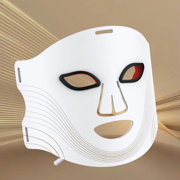 LED Mask Face Light Therapy LED Photons Silicon Red Infrared Facial Mask