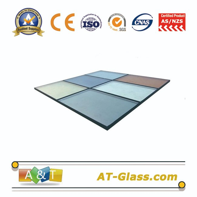 3 - 12mm Colorful Tempered Glass Low-E Insulated Glass Used for Window