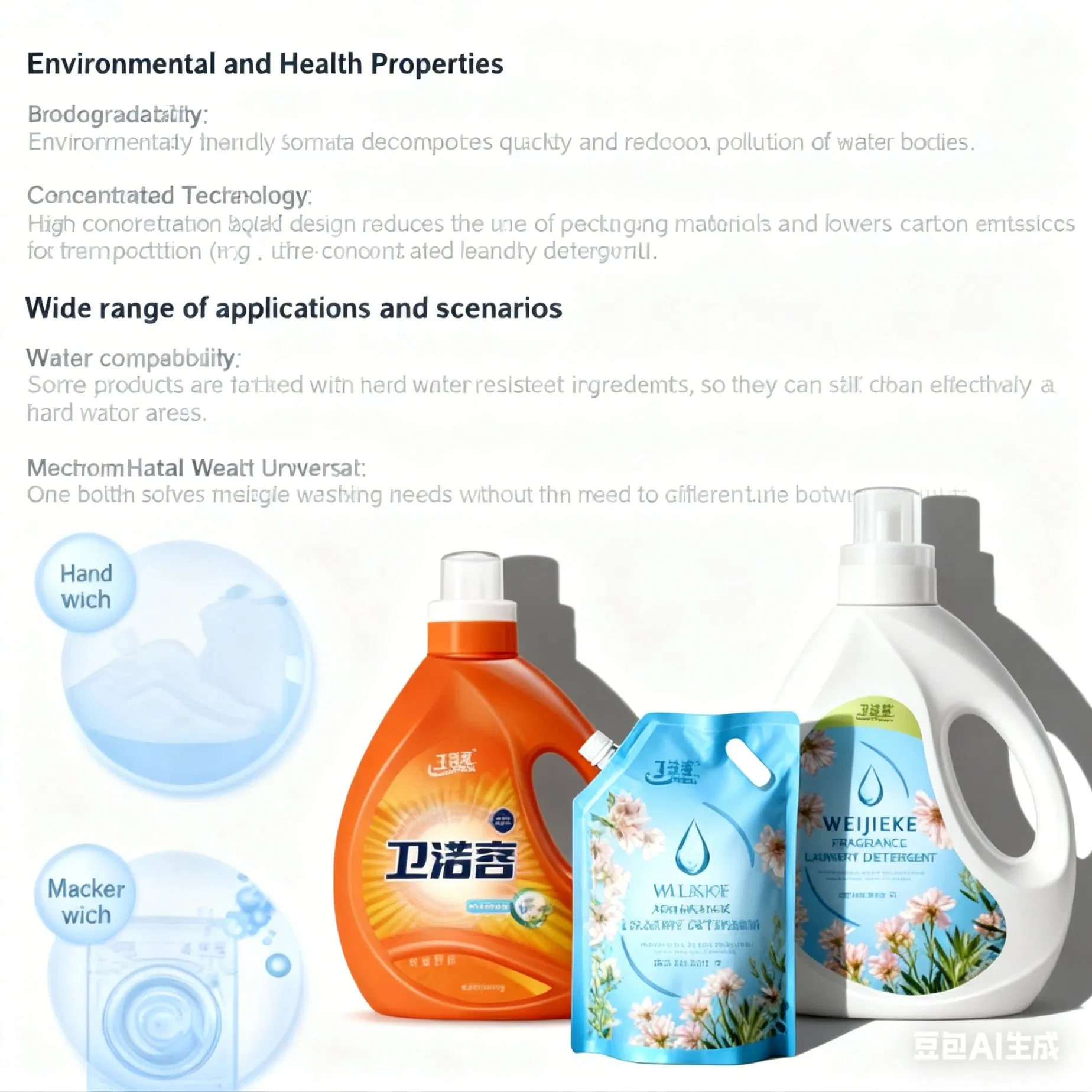 Green Cleaning Liquid: Sustainable Laundry Care Option From China