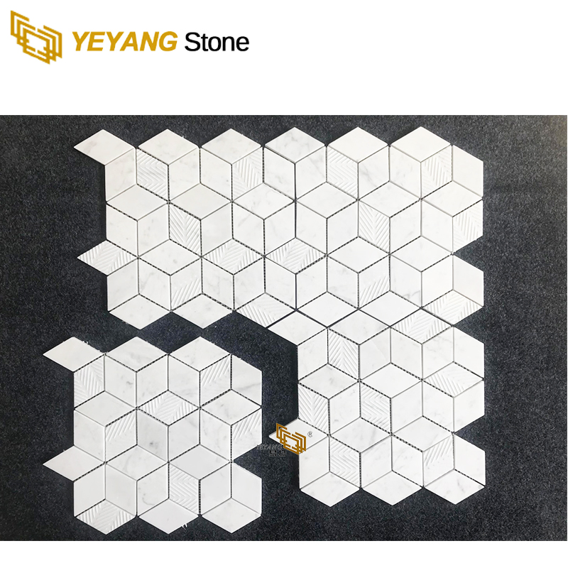 Мозаика из натурального мрамора для стен и пола