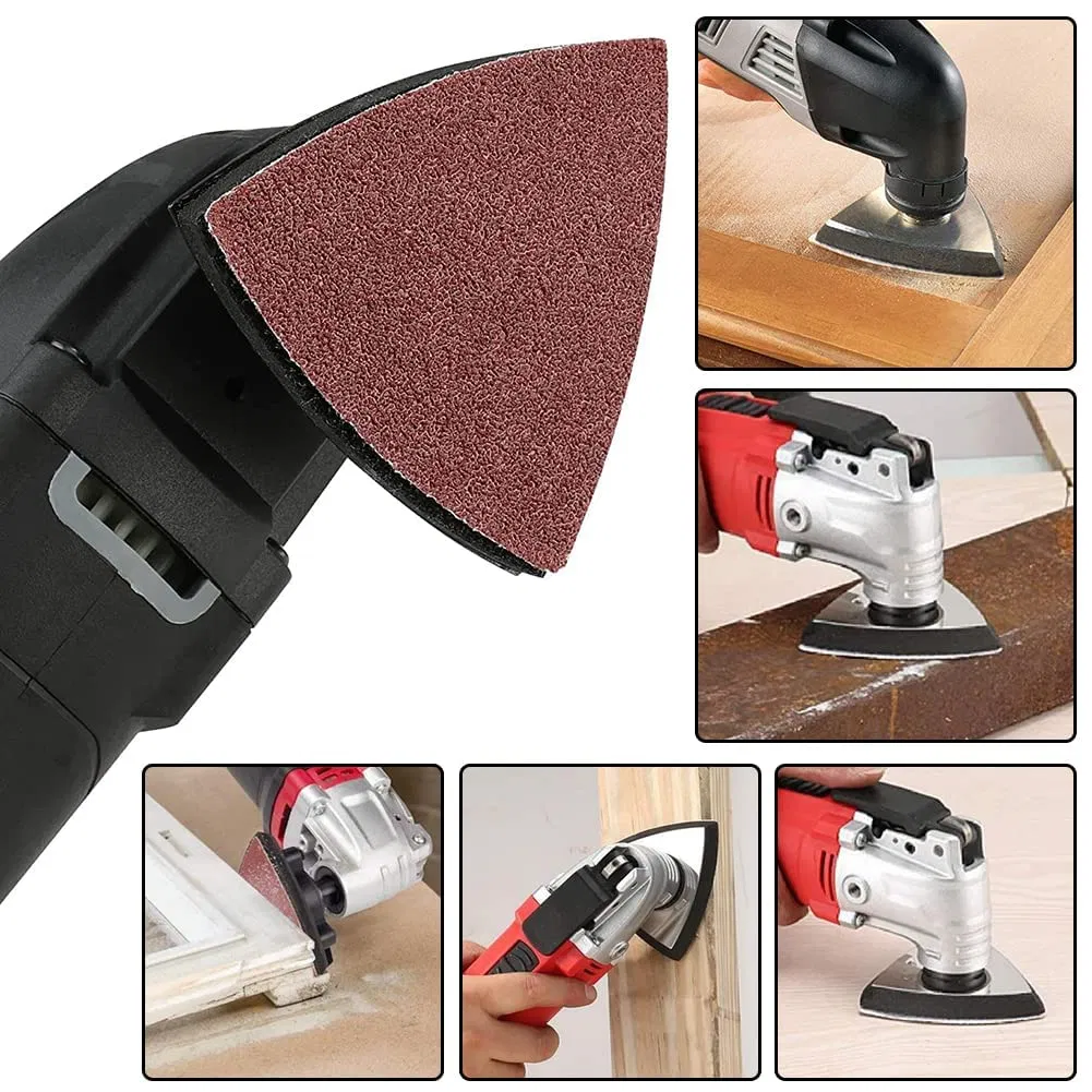 Треугольный шлифовальный диск 80x80x80 мм для дерева и металла