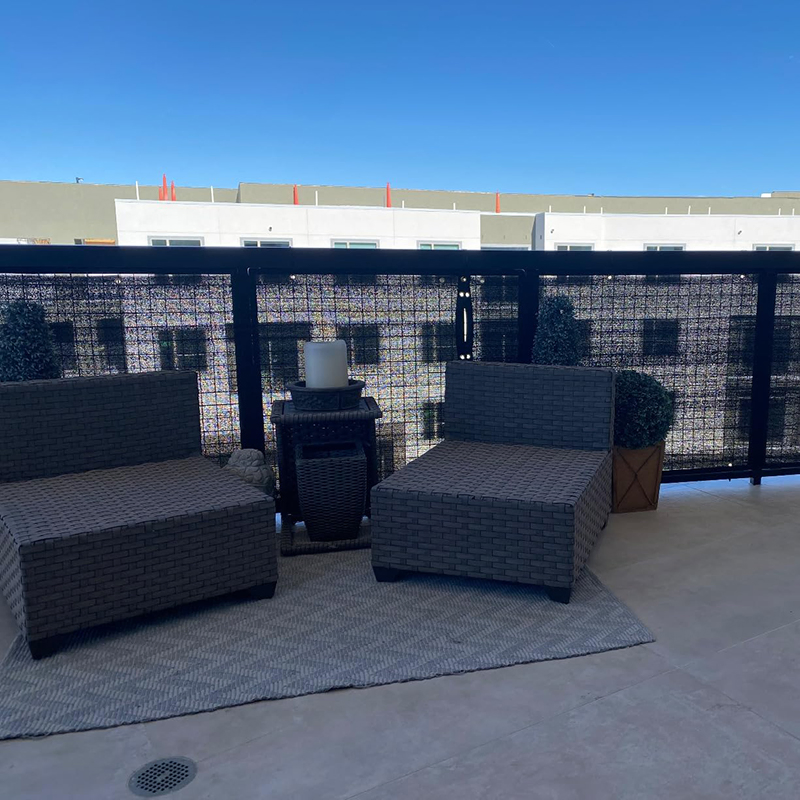 High-Quality Dustproof Polyethylene Balcony Net for Weather Resistance and Privacy in Balconies