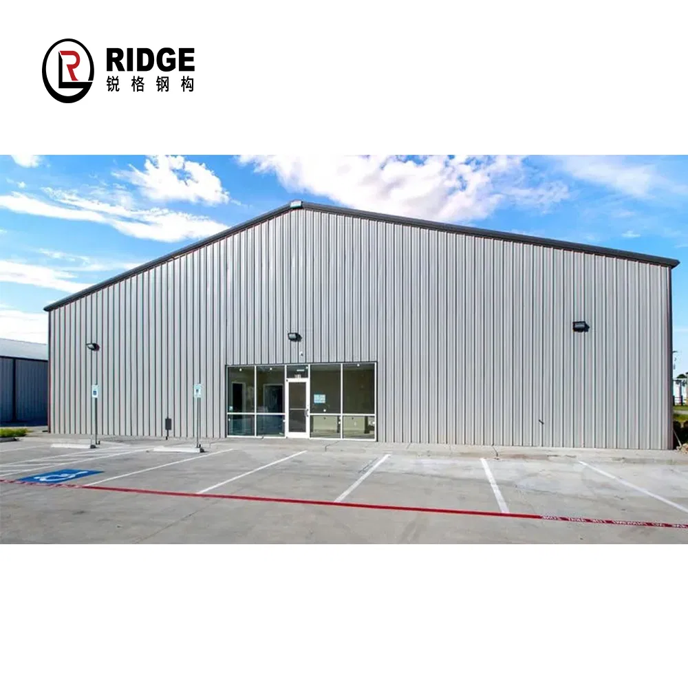 Skylight Civil Hot Dipped Galvanized Prefabricated Steel Structure Building Canopy