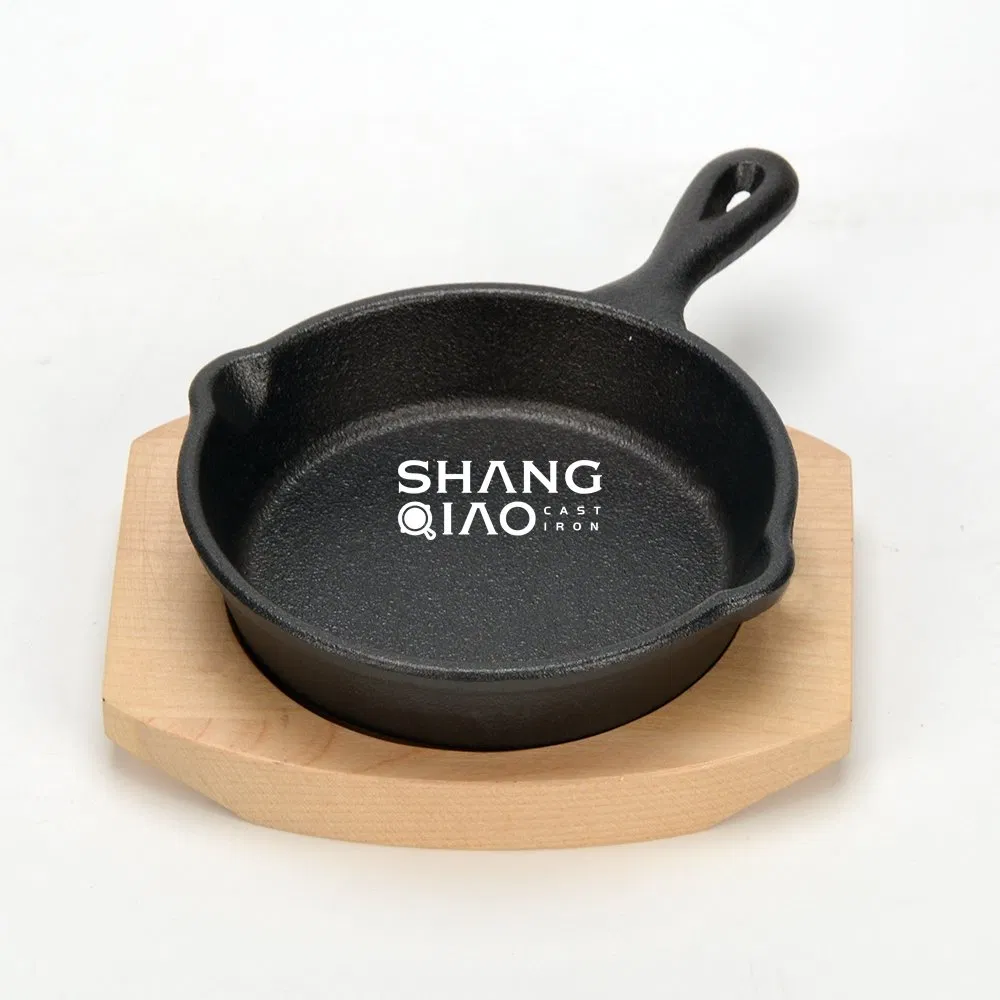 Frying Pan with Drip-Spouts Black Cast Iron Skillets 10/13/16 Cm Cast Iron Mini Skillet Mini Server