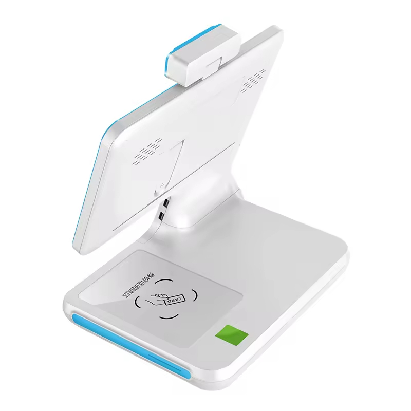 11.6inch Single Touch Screen Black Color 3D Face Recognition Android 6.0 Visitor Pass Management System