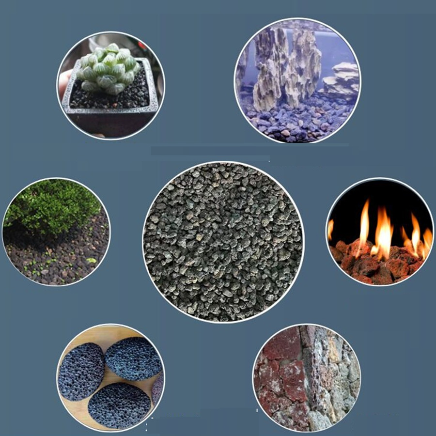 Volcanic Stone Lava Rock Black Basalt Red Volcanic Stone