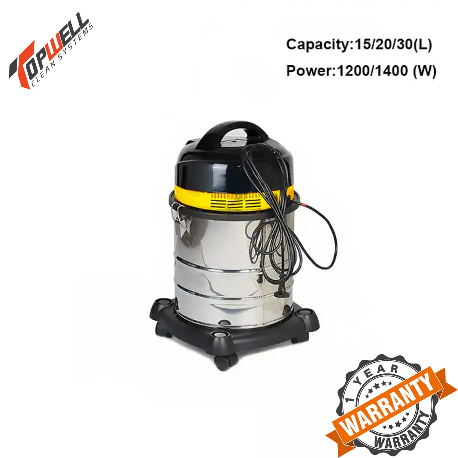 High Quality Car Wash Vacuum Cleaner Wet and Dry 240V