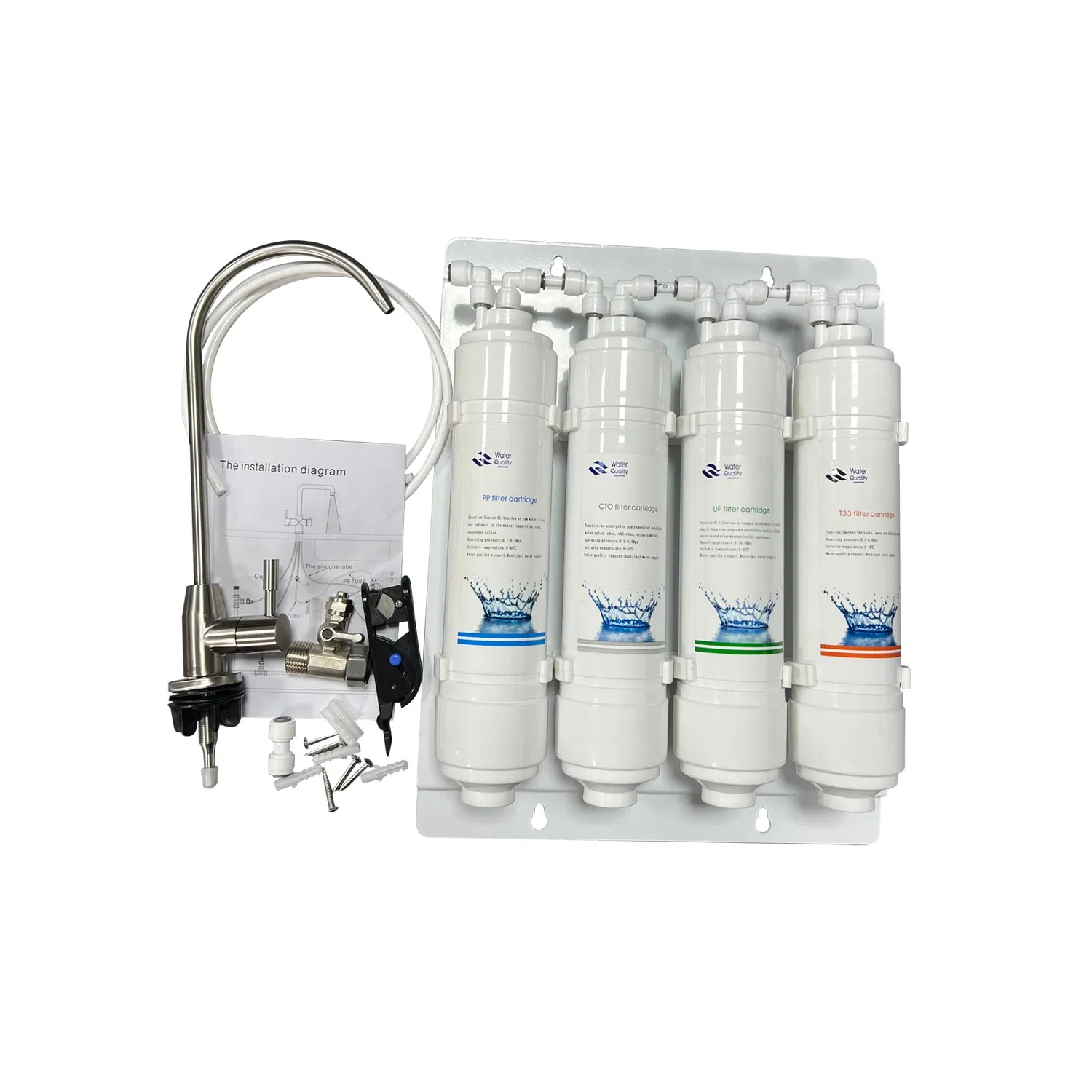 Under Sink Water Filter UF System Easy Install and Replacement Factory Price