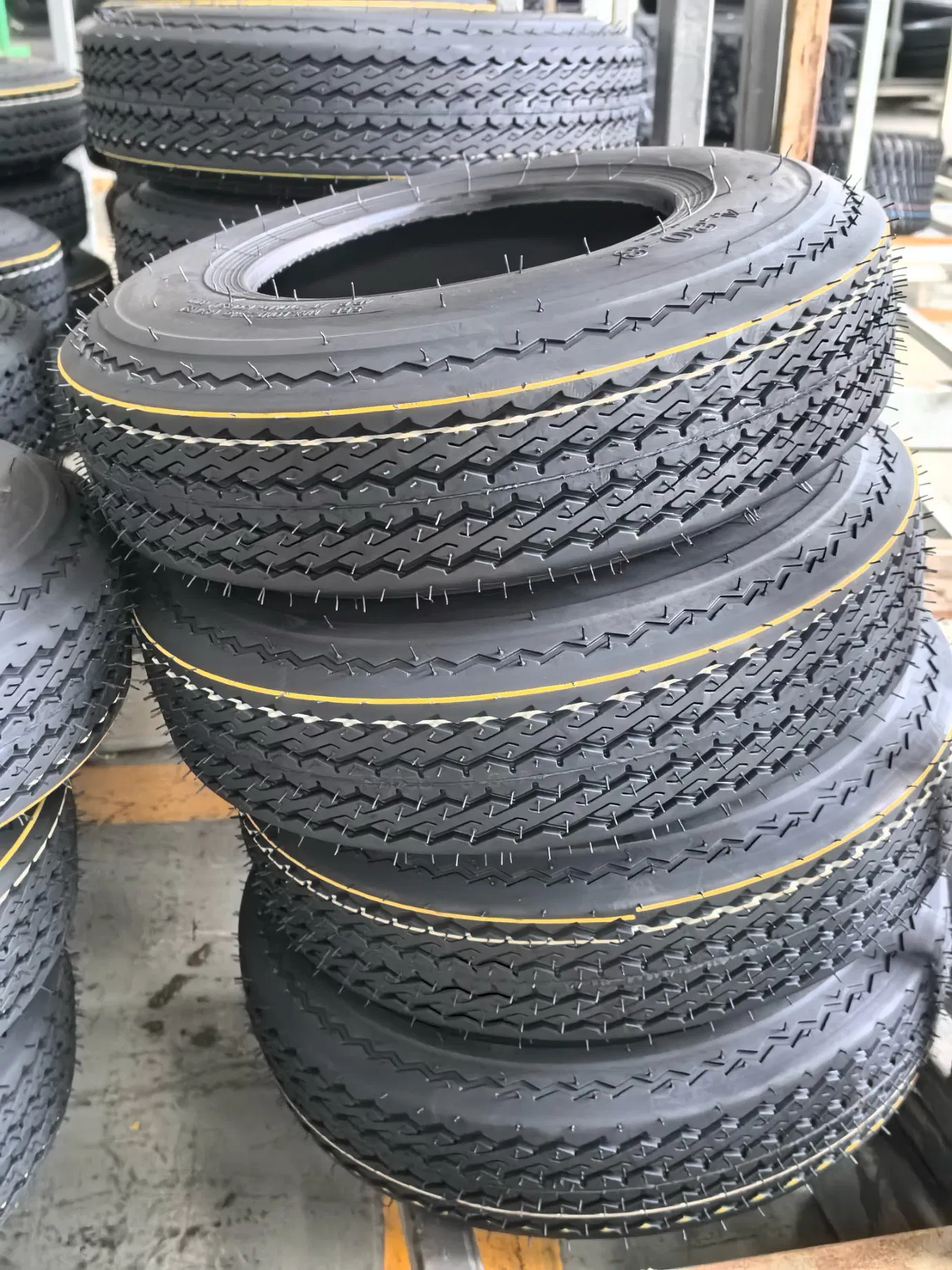 4.80-8 Heavy Duty Wood Splitter Trailer Tire with Wheel and Bearing