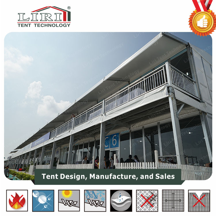 Large Thermo Roof Cube Double Decker Tent for Trade Show