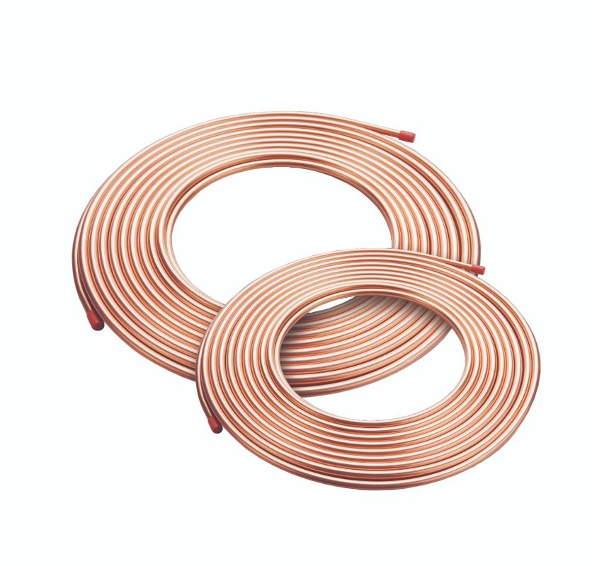 Soft Tempered Copper Tube Pancake Coil for AC Systems