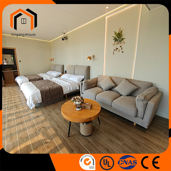 Steel Structure Container House Sleeping Prefabricated Home Prefab Camping Tiny House Apple Cabin Modular Prefabricated House