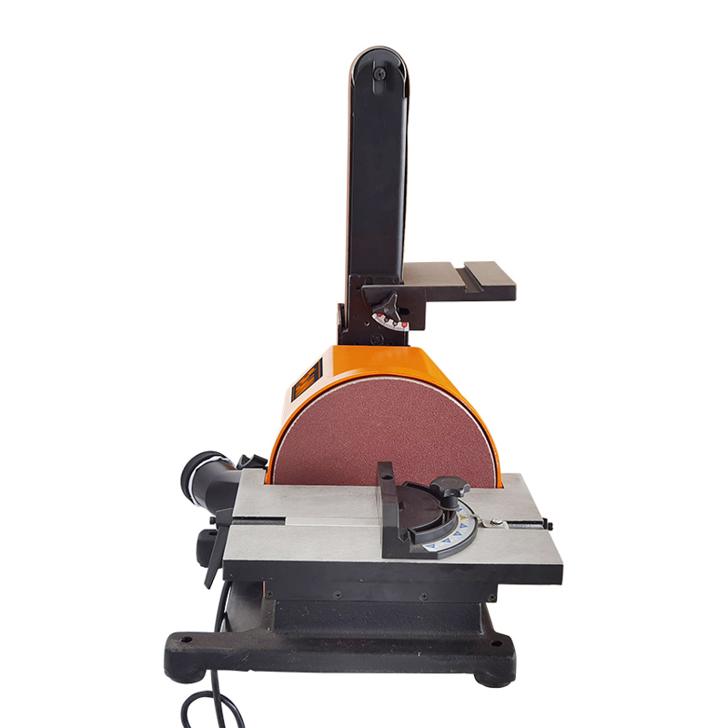 220V Allwin Belt Sander with 200mm Sanding Disc for Wood Workshop