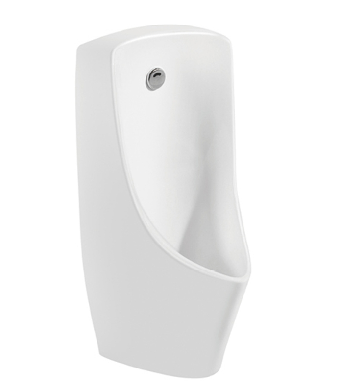 Chaozhou Manufacturer Floor Standing Urinal with Concealed Senor Flusher White Bathroom Urinal