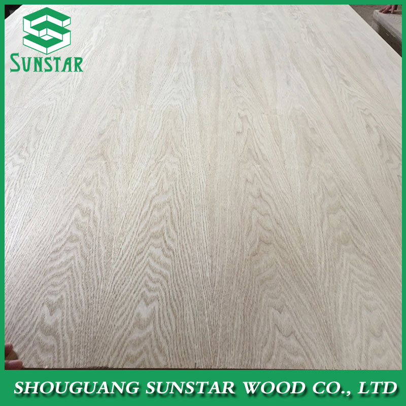 Faced/ Plain/Wood Veneer/ Color Timber Board MDF