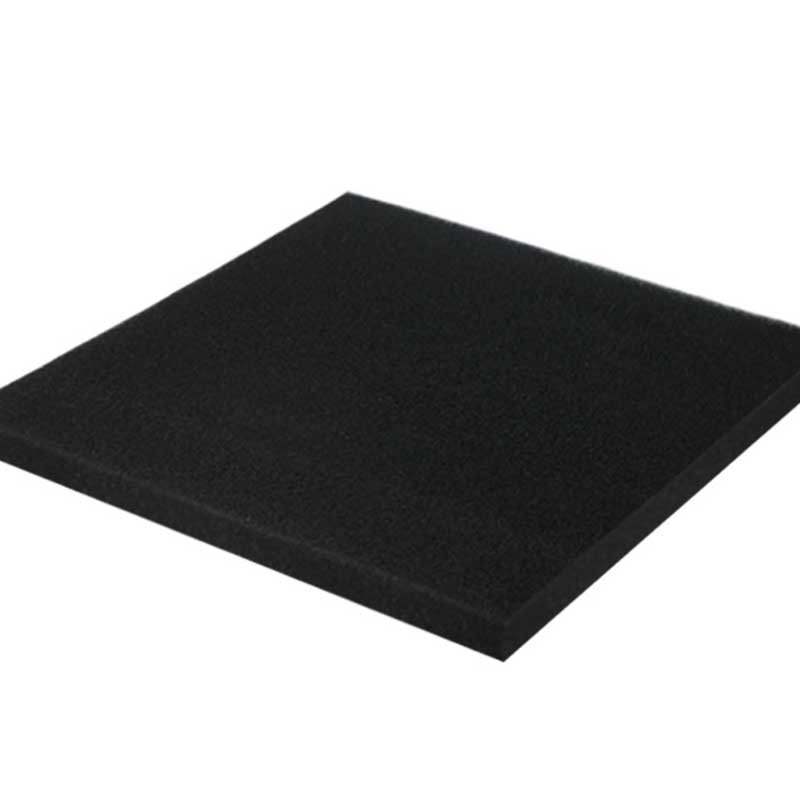 Premium 35ppi Open-Cell Black Air Filter Reticulated Sponge Foam Filter