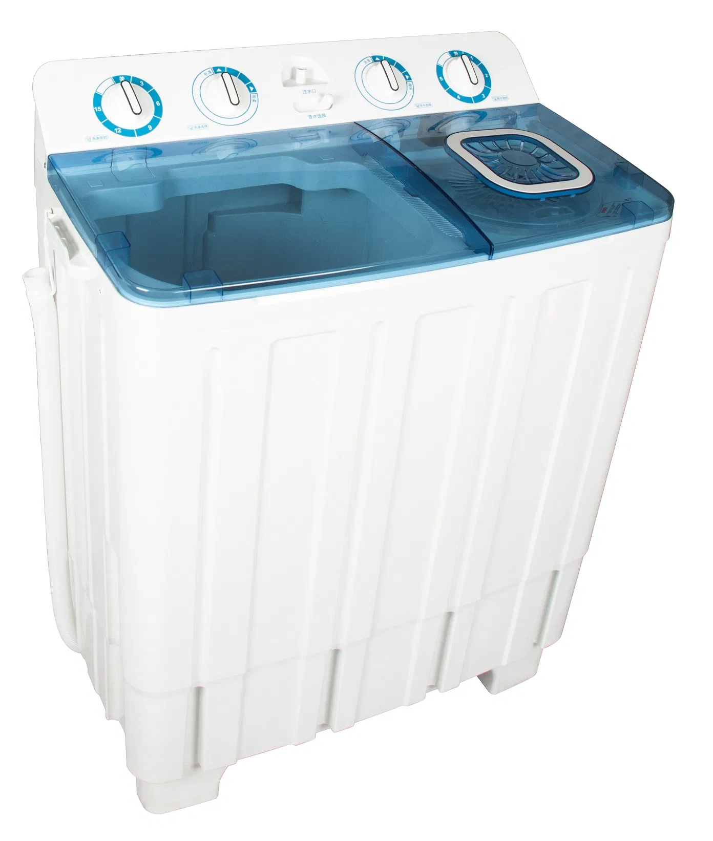 Hot Selling 7.2kg Top Loading Double Tub Semi Automatic Washing Machine for Dormitory or Commercial Washing Machine